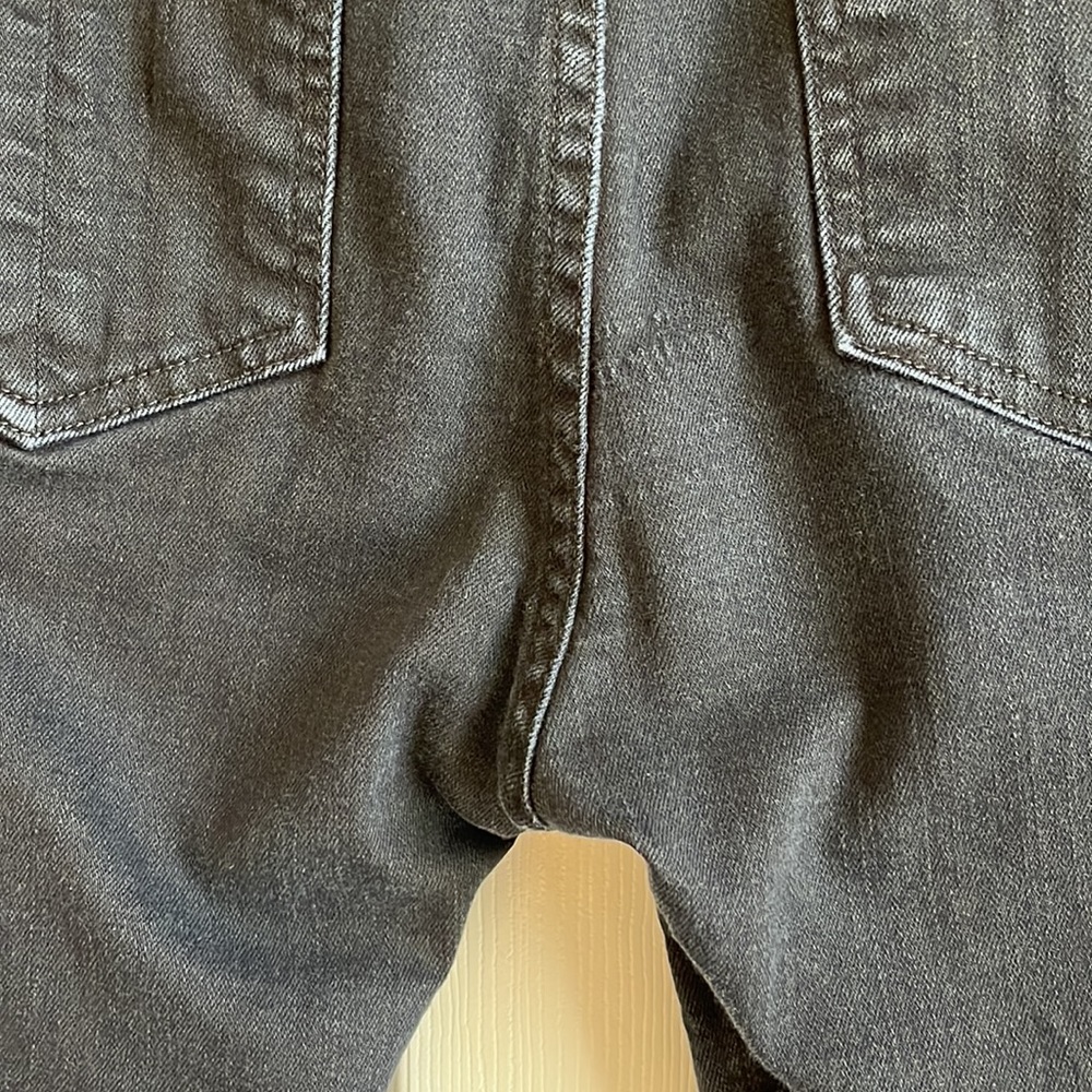Rag & Bone Denny High Rise Skinny Ankle Jean / Raw Hem / Black / SZ 28 - Picture 11 of 13